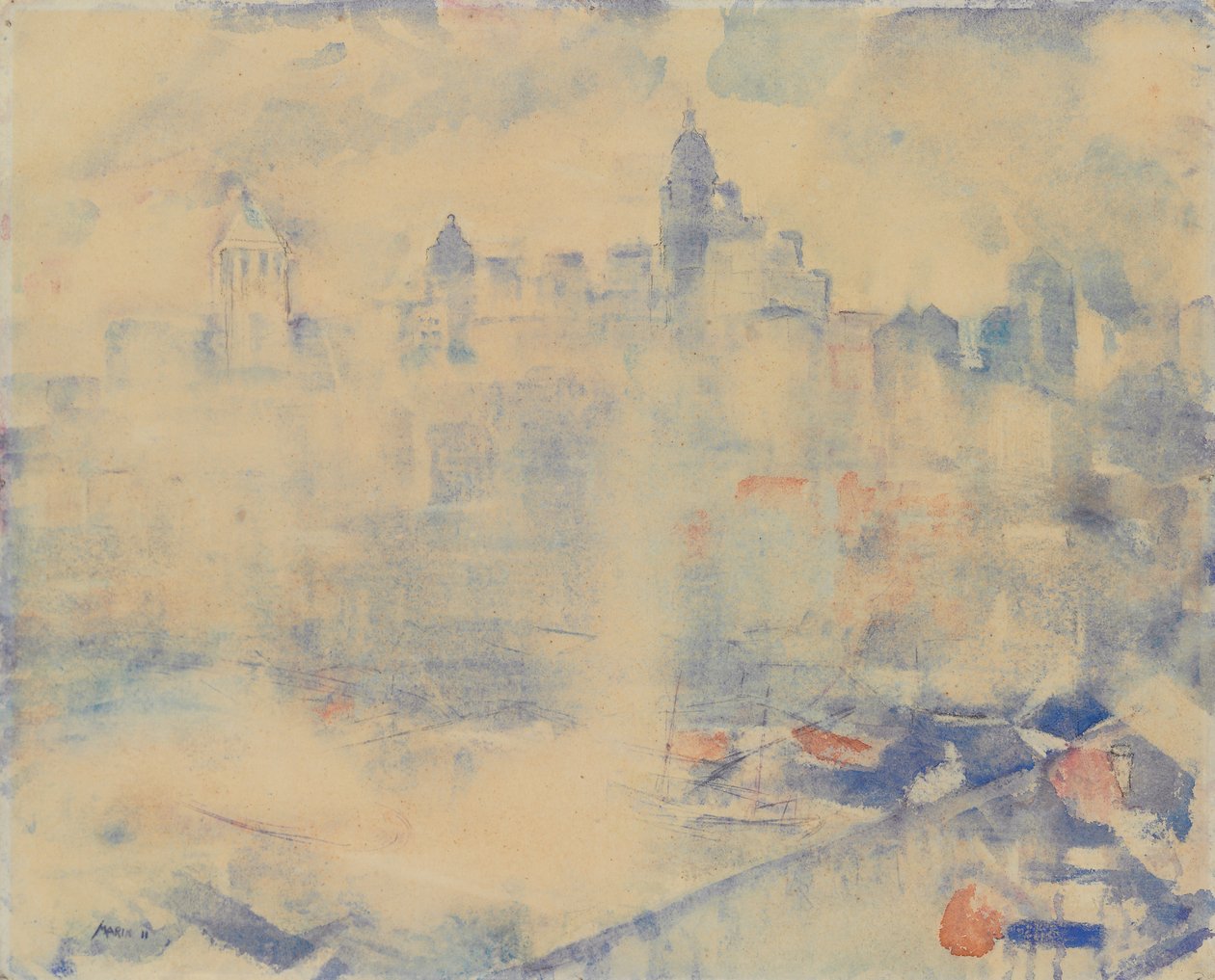 Manhattan Skyline von John Marin