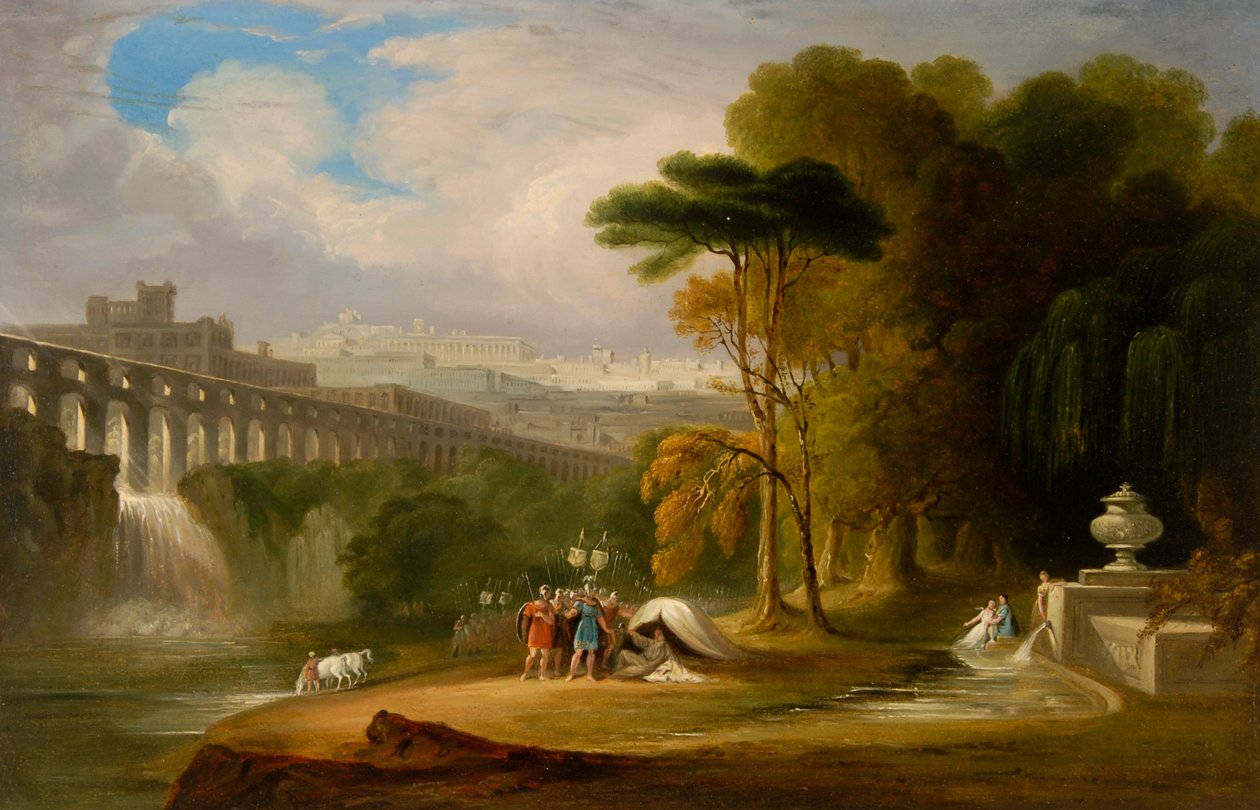 Alexander und Diogenes von John Martin