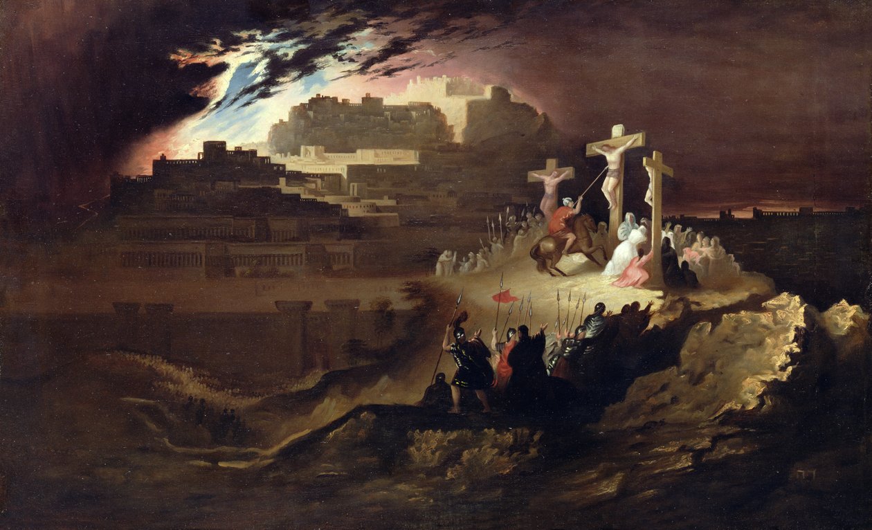 Kalvarienberg, ca. 1830-40 von John Martin