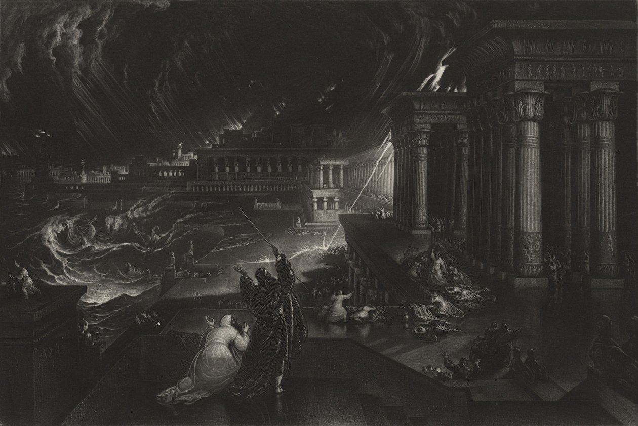 Die siebte Plage von John Martin