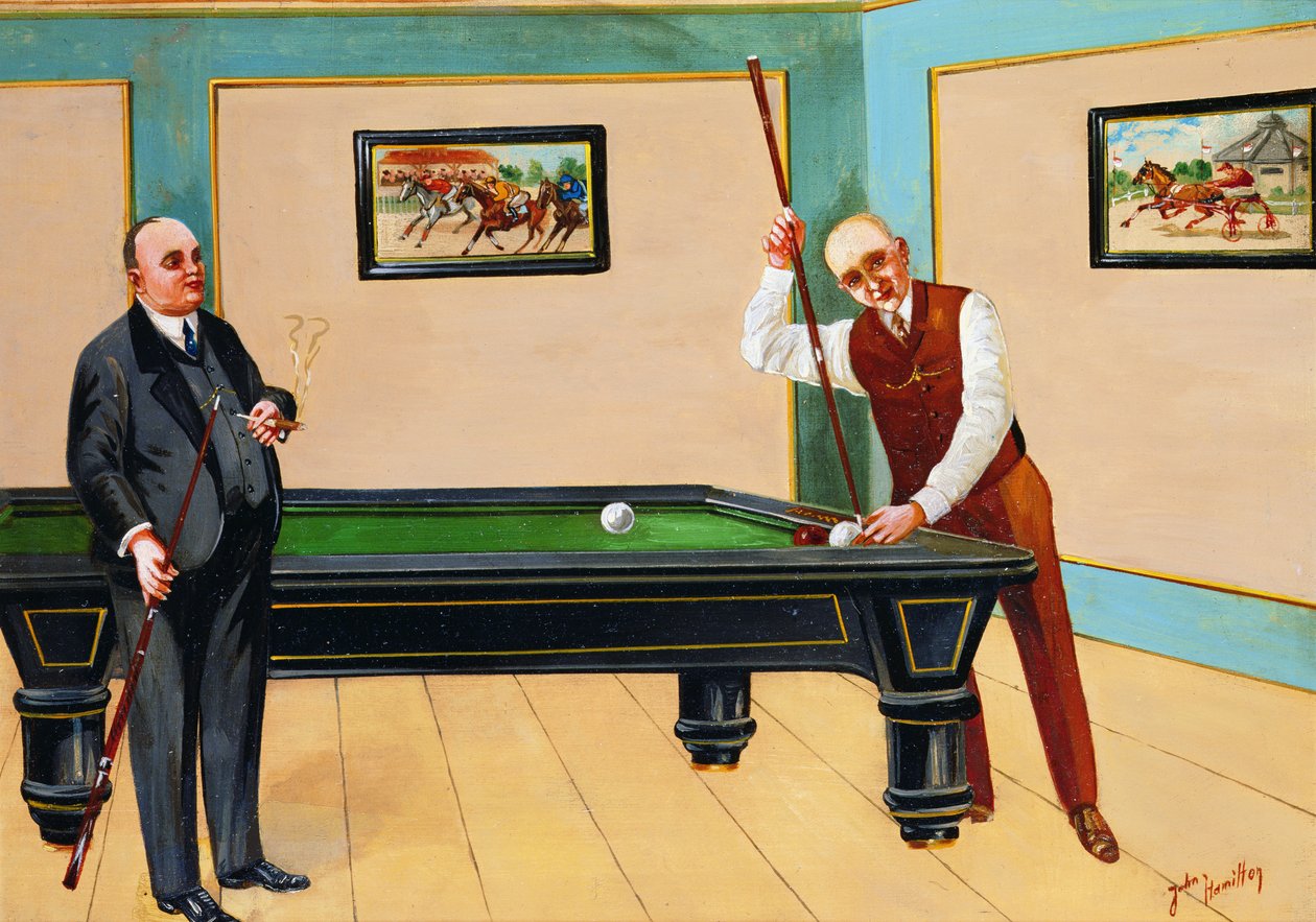 Das Billardspiel von John McLure Hamilton