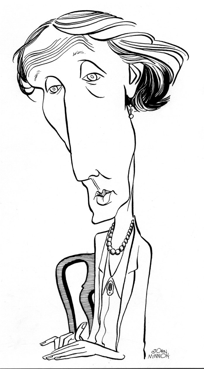 Virginia Woolf von John Minnion