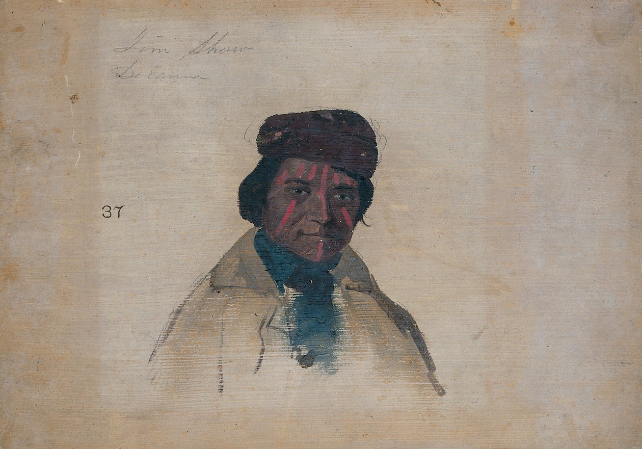 Jim Shaw, Delaware von John Mix Stanley
