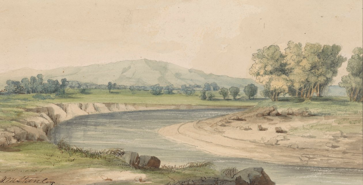 Milchfluss und Pantherberg von John Mix Stanley