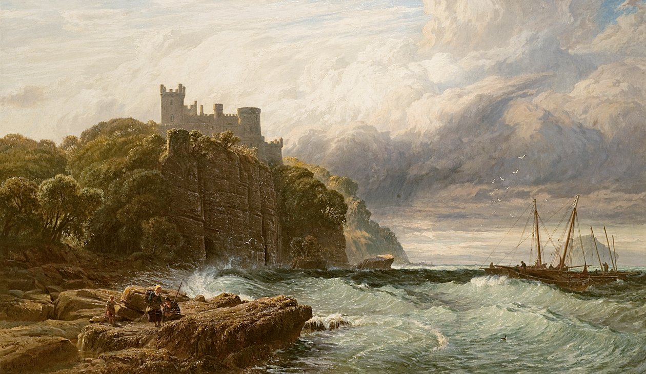 Culzean Castle, Ayrshire, 1877 von John Mogford