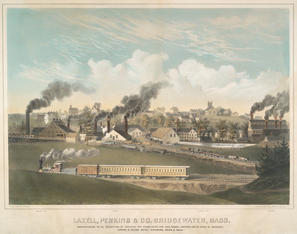 Lazell, Perkins & Co. Bridgewater, Mass. von John Perry Newell