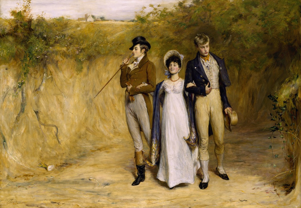 Zwei Saiten zu ihrem Bogen von John Pettie