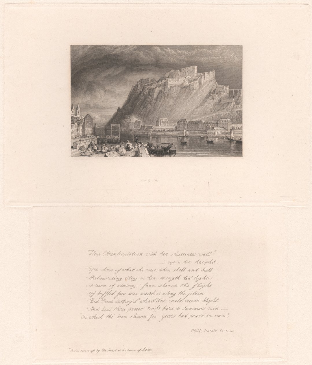 Ehrenbreitstein von John Pye