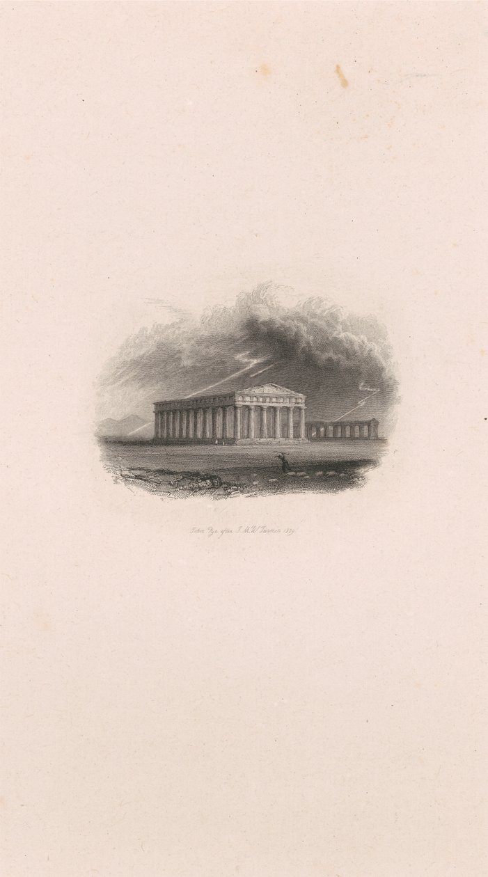 Paestum (Vignette) von John Pye
