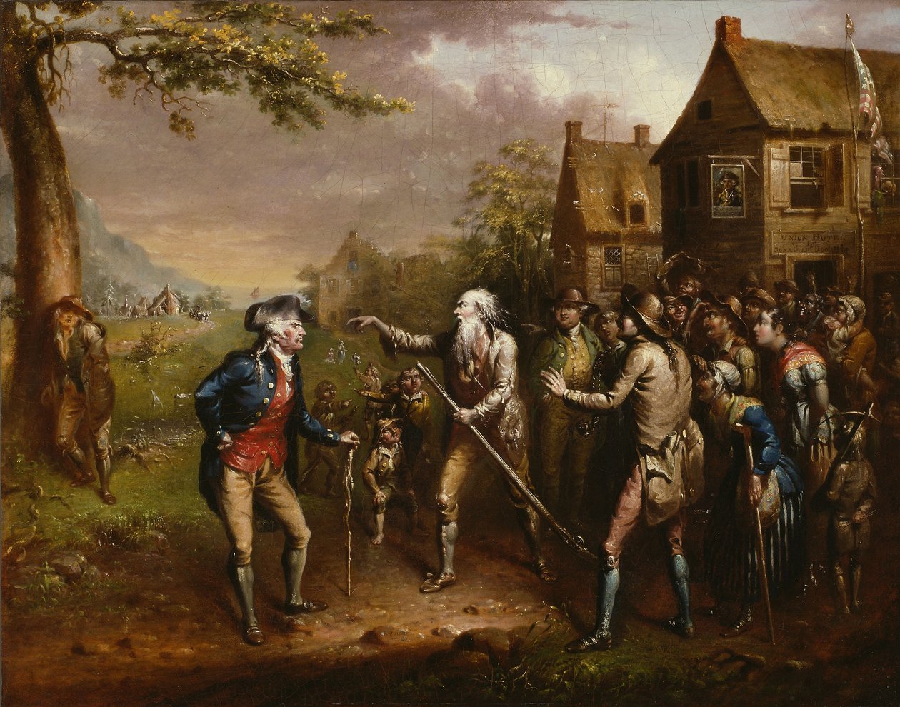 Rip Van Winkle von John Quidor