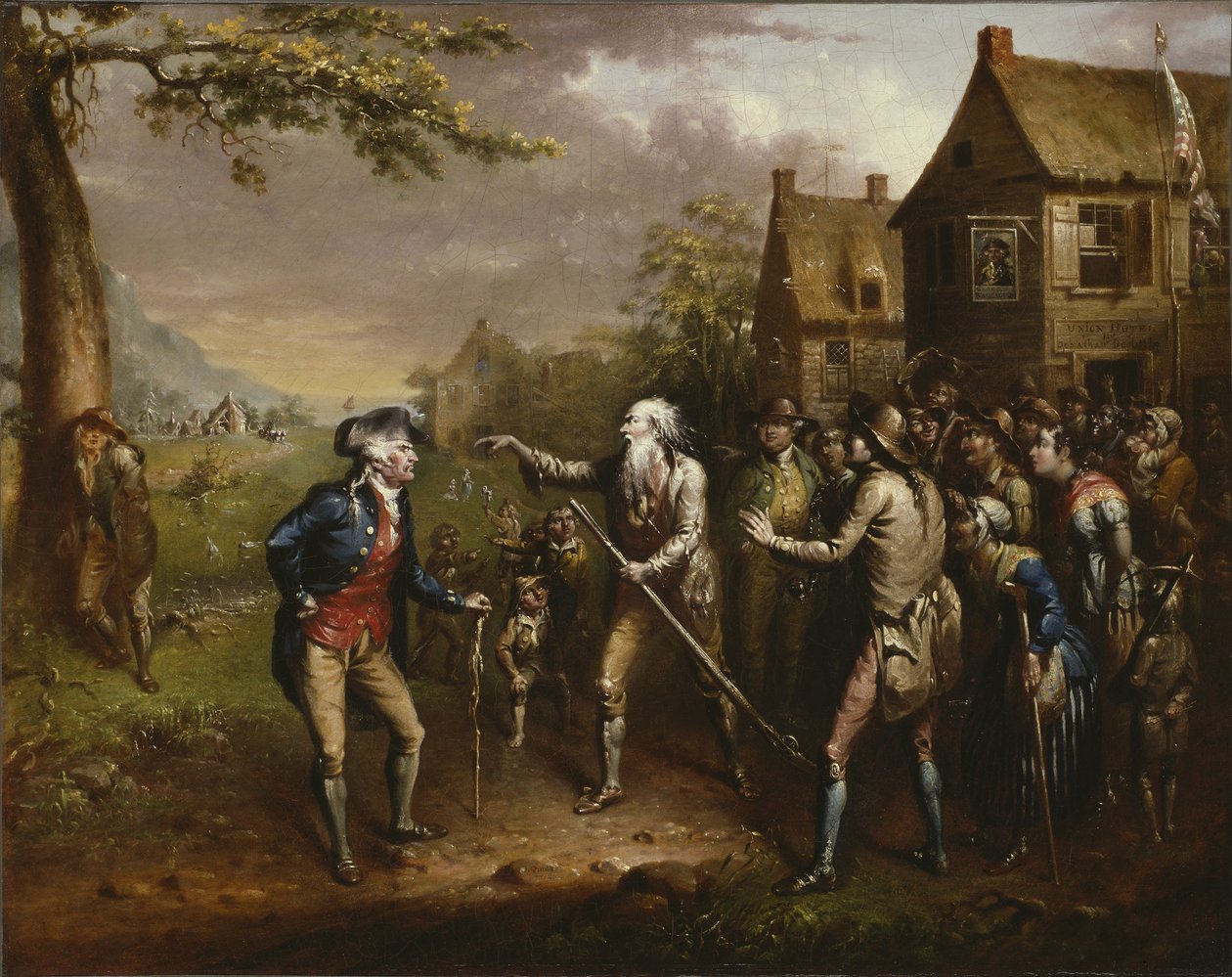 Rip Van Winkle, 1829 von John Quidor