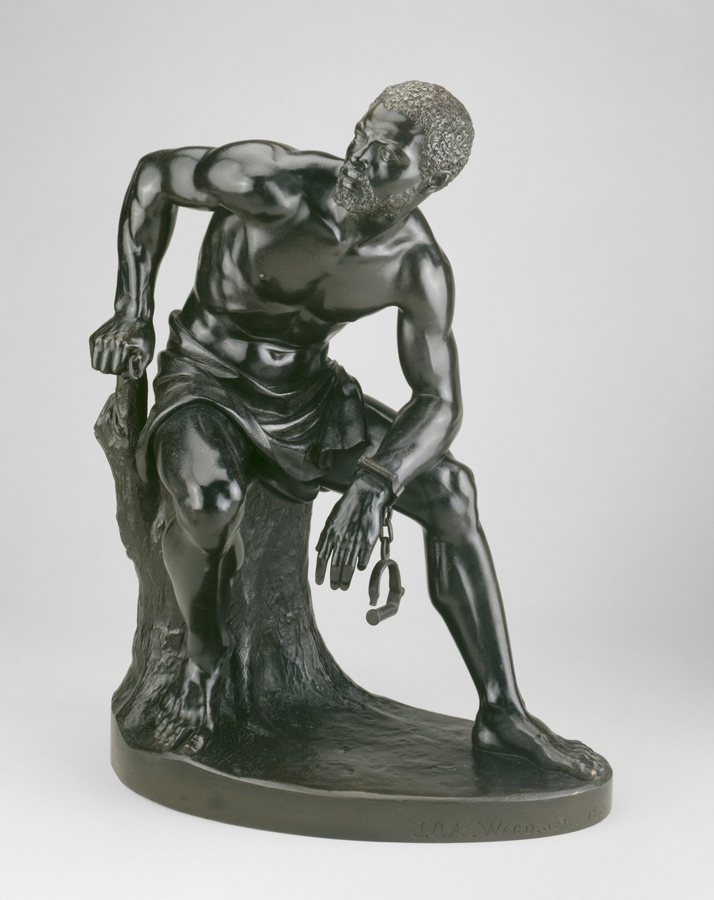 Der Freigelassene, 1862?-63 von John Quincy Adams Ward
