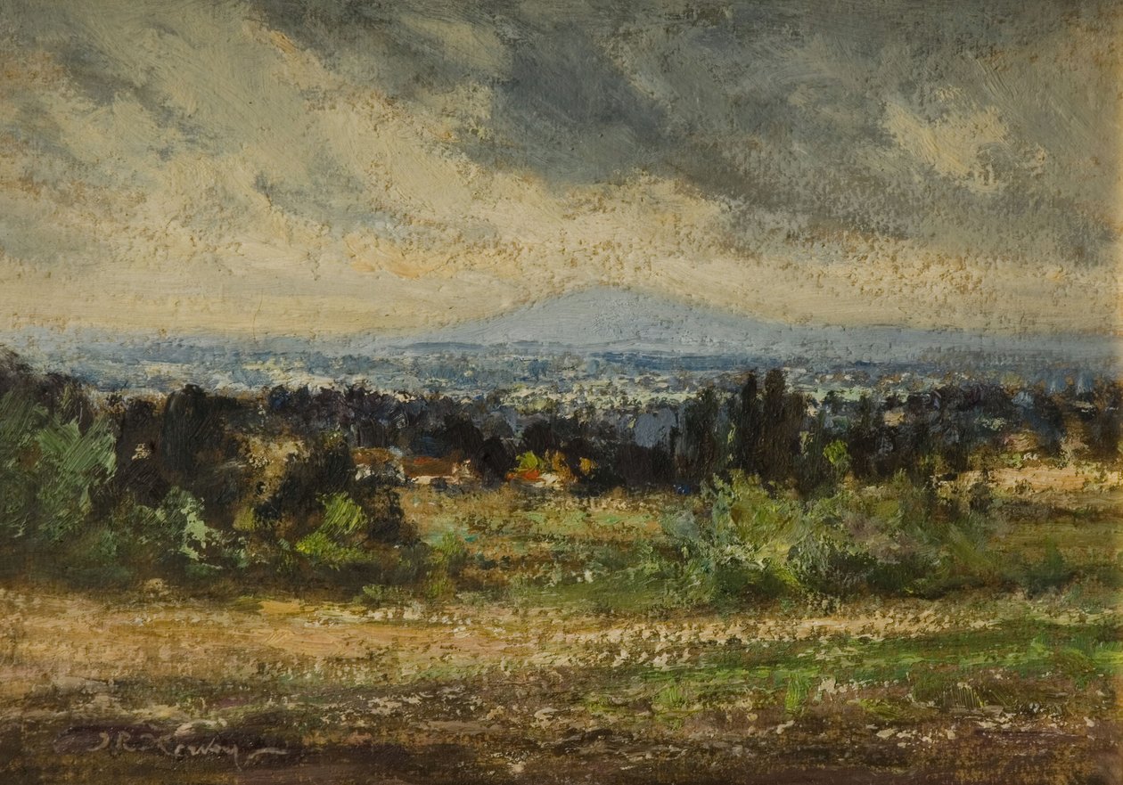 Eine Szene in Surrey, 1930 von John Rabone Harvey