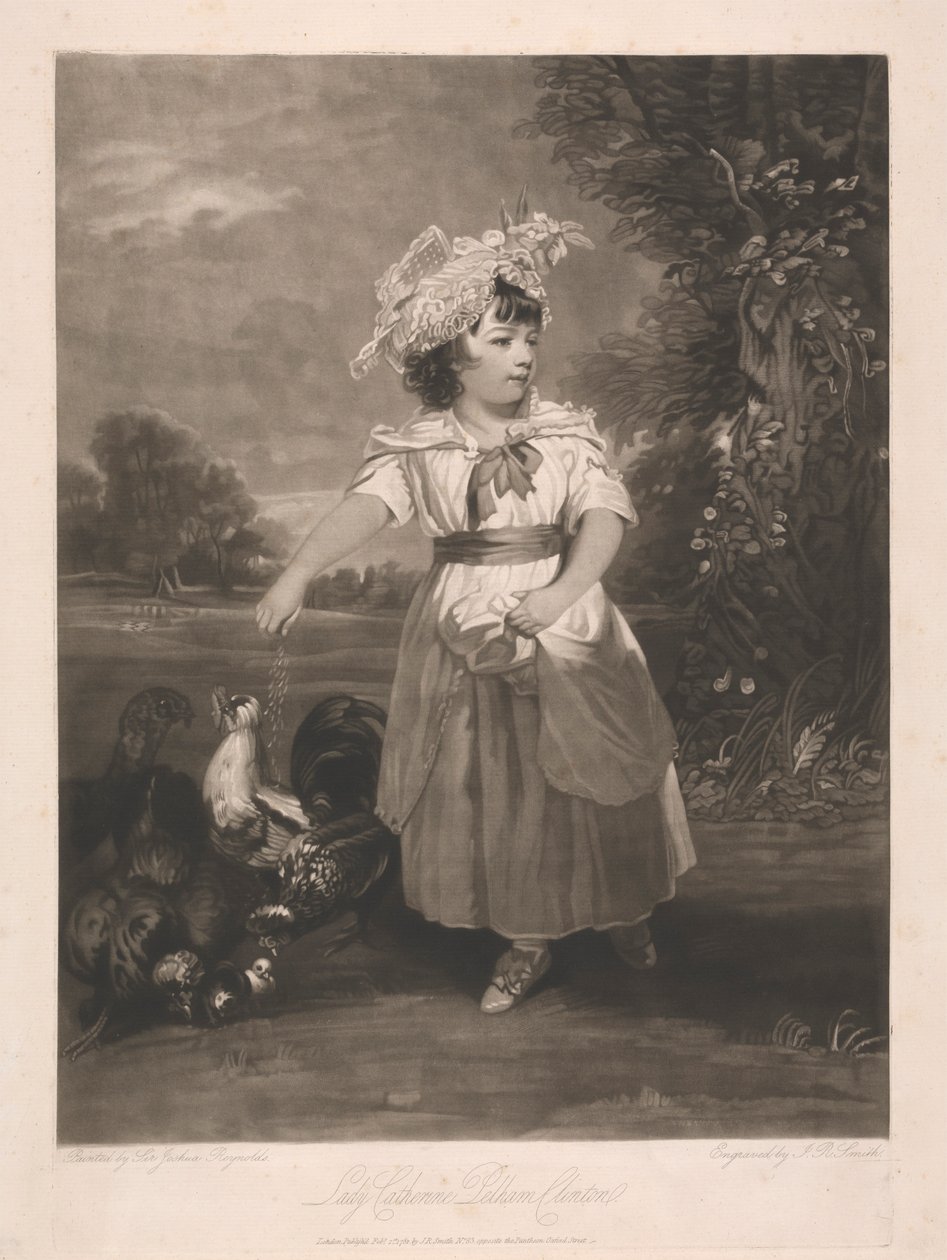 Lady Catherine Pelham Clinton von John Raphael Smith