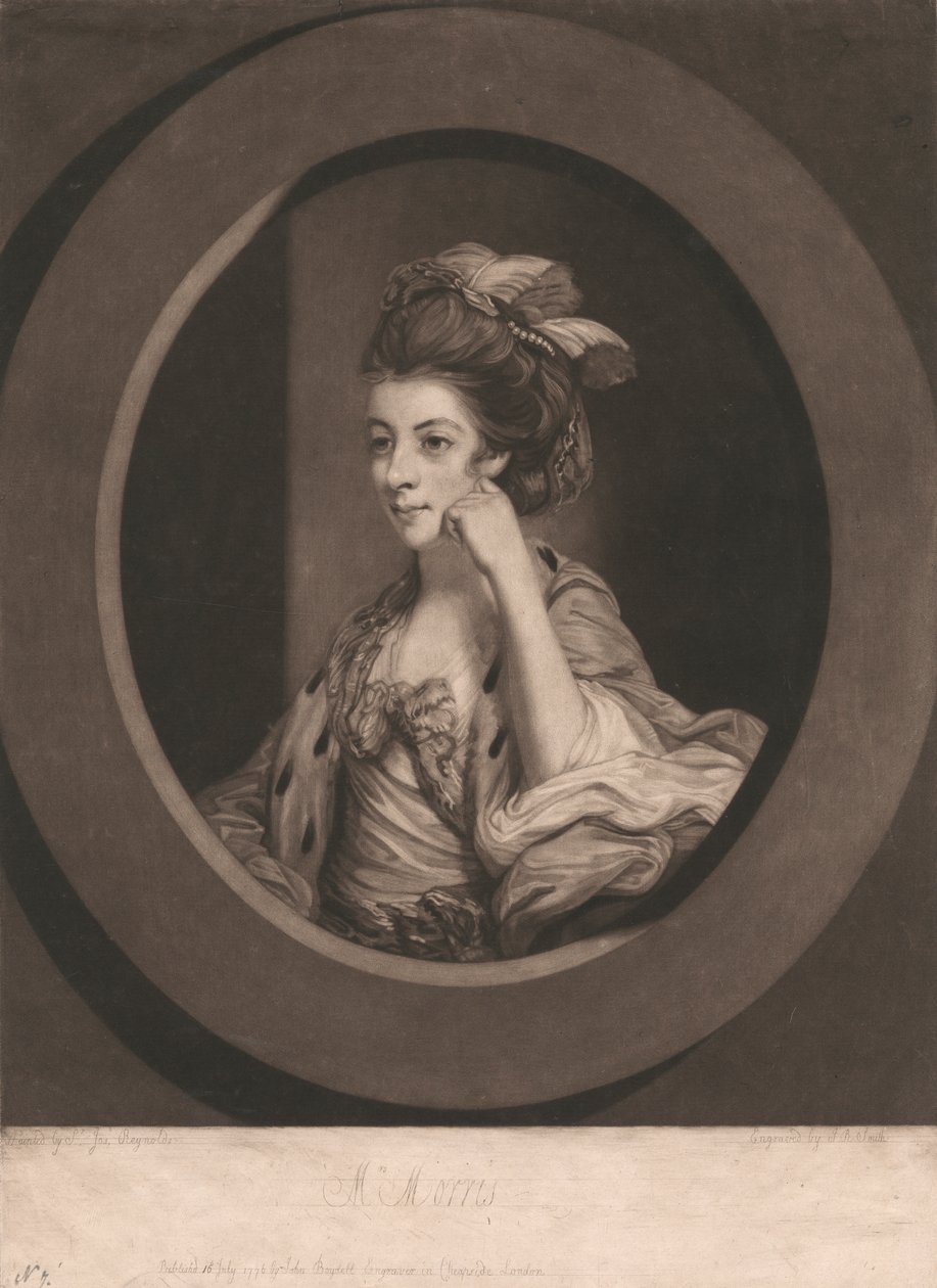 Mrs. Morris von John Raphael Smith