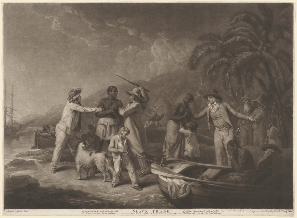 Sklavenhandel, 1791 von John Raphael Smith