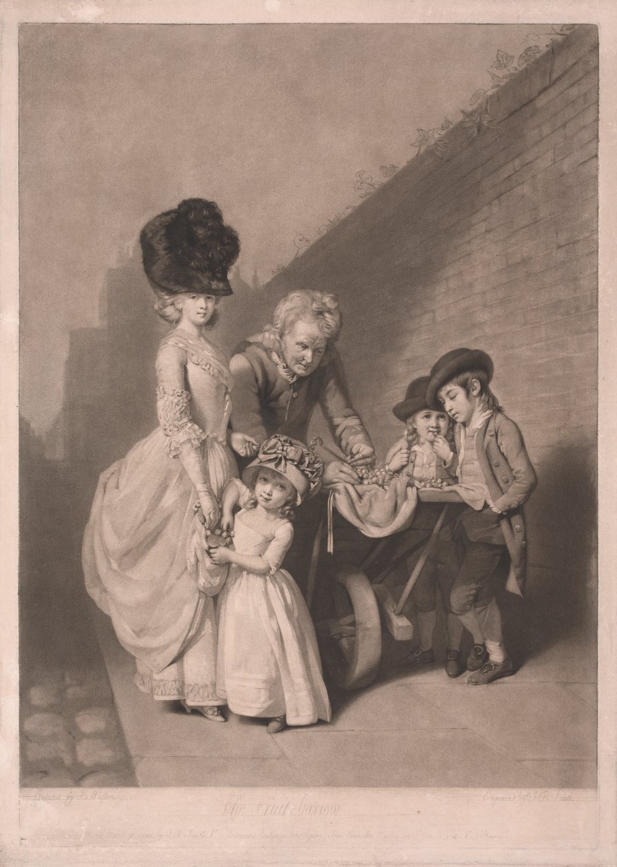 Der Obstkarren von John Raphael Smith