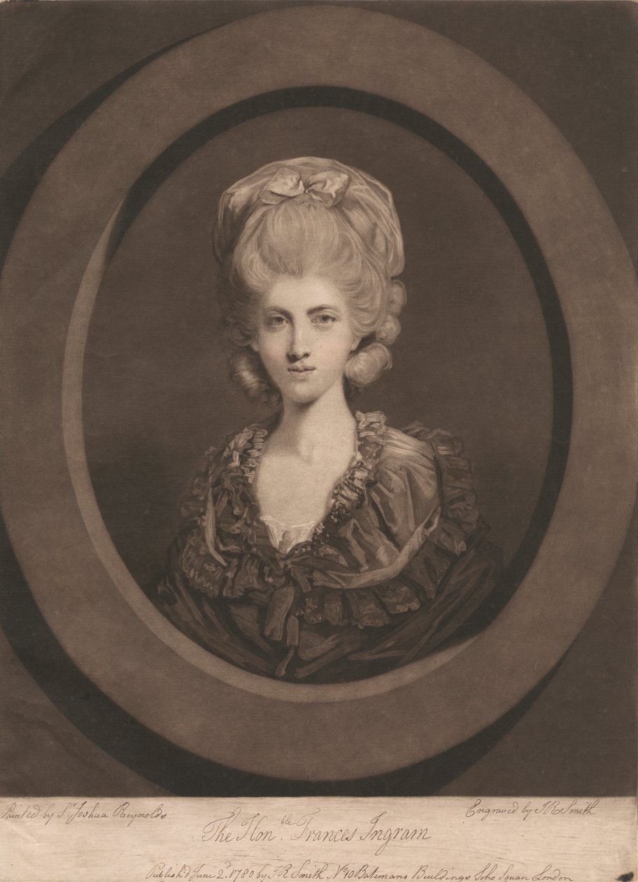 Die ehrenwerte Frances Ingram von John Raphael Smith