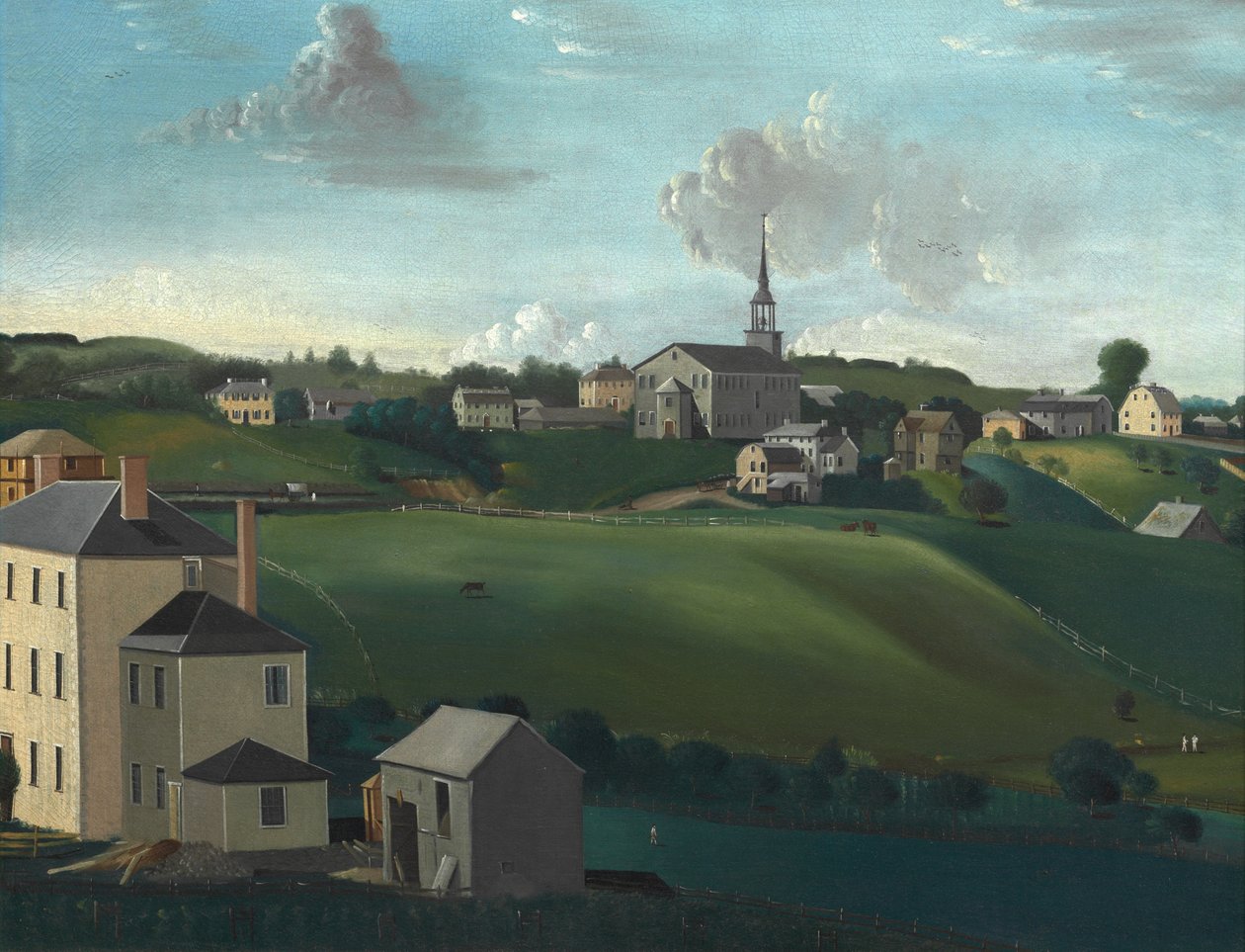 Meetinghouse Hill, Roxbury, Massachusetts von John Ritto Penniman