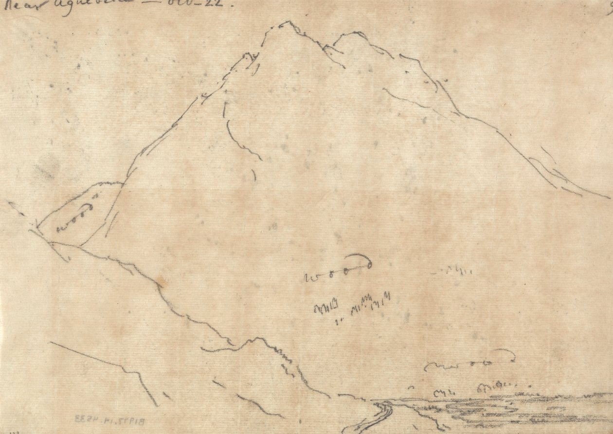In der Nähe von Aiguebelle von John Robert Cozens