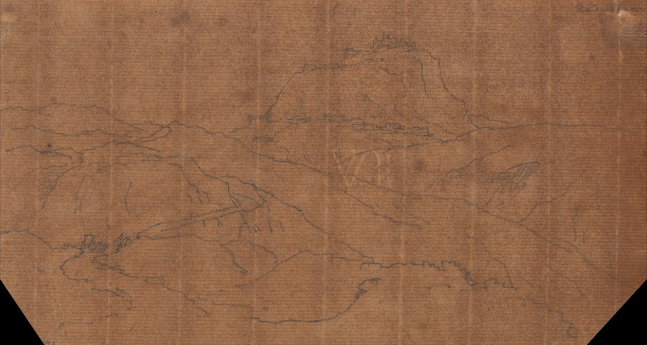 Radicofani von John Robert Cozens
