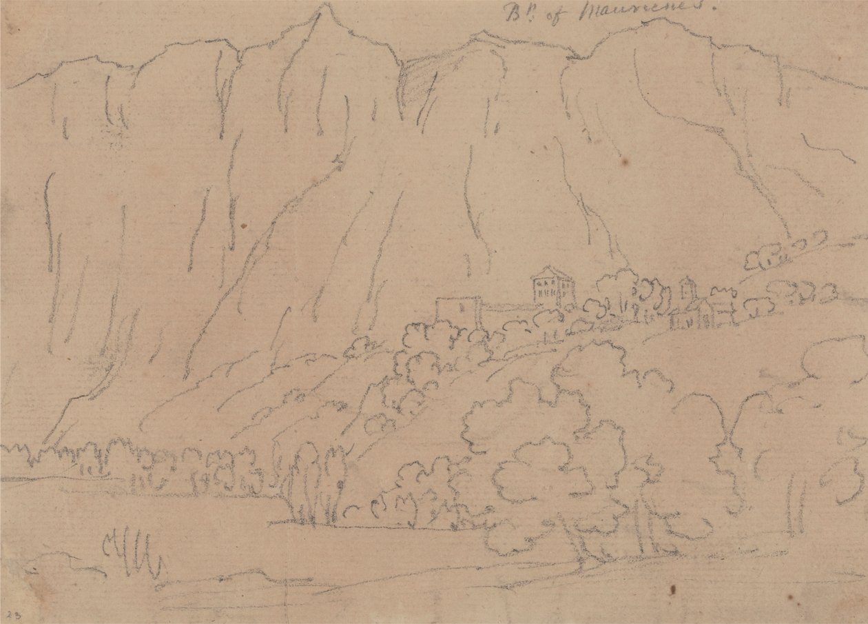 Die Maurienne von John Robert Cozens