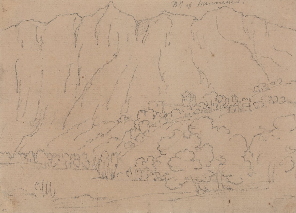Die Maurienne von John Robert Cozens