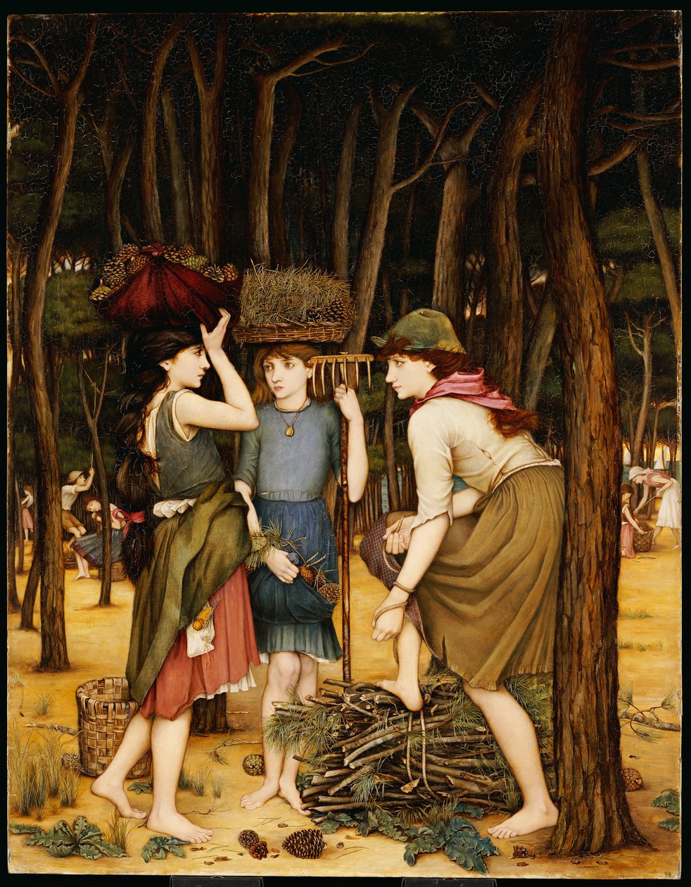Pinienwälder bei Viareggio von John Roddam Spencer Stanhope