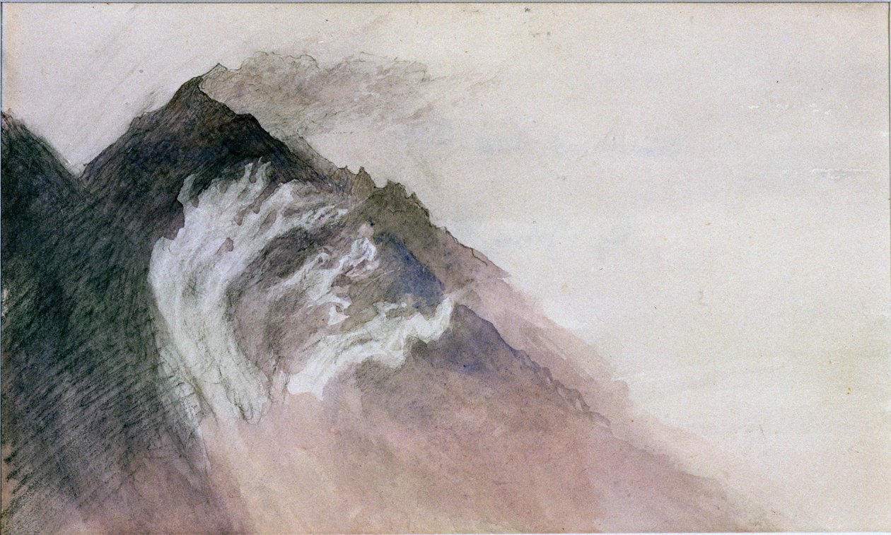 Chamonix, Mont Blanc von John Ruskin