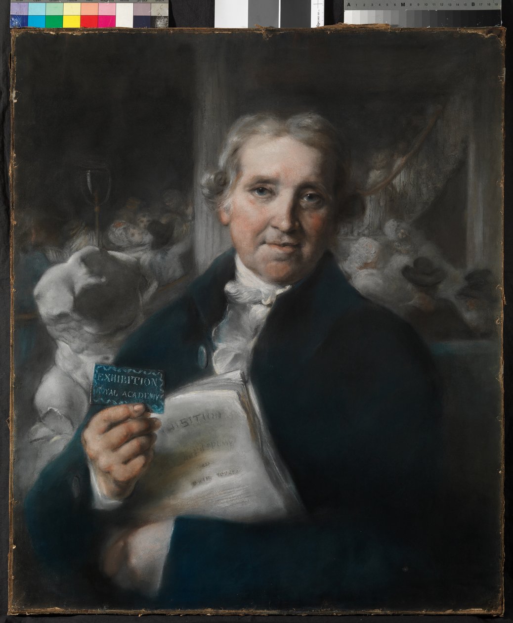 Ein Träger an der Royal Academy von John Russell