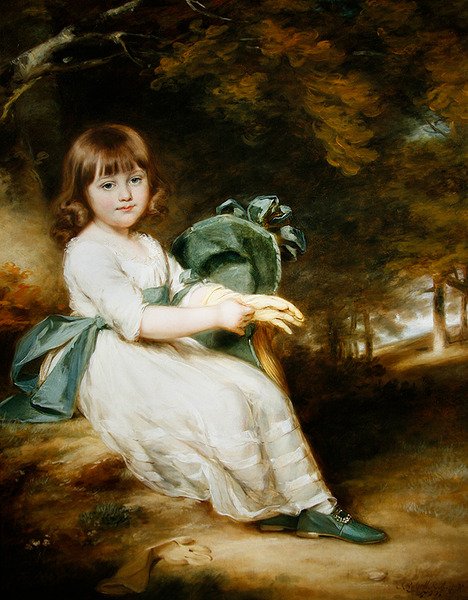 Porträt von Mary Sheppard von John Russell
