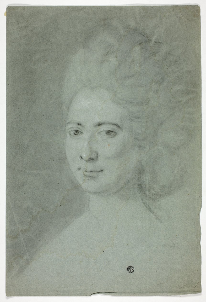 Porträt einer Dame von John Russell