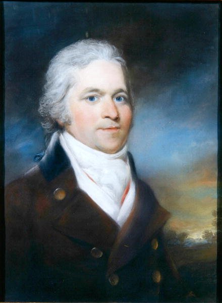 Porträt eines unbekannten Gentlemans von John Russell