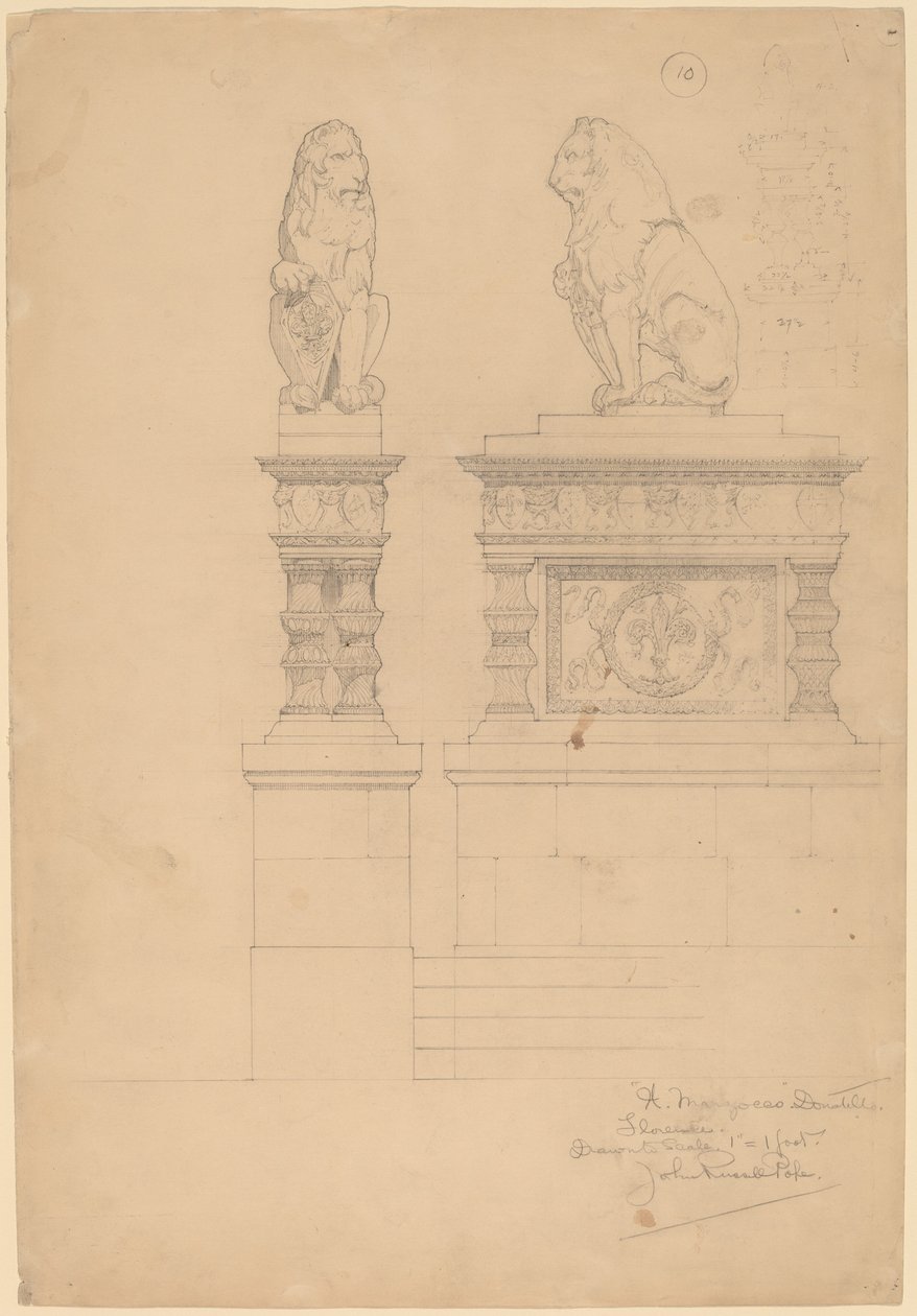 Il Marzocco von John Russell Pope