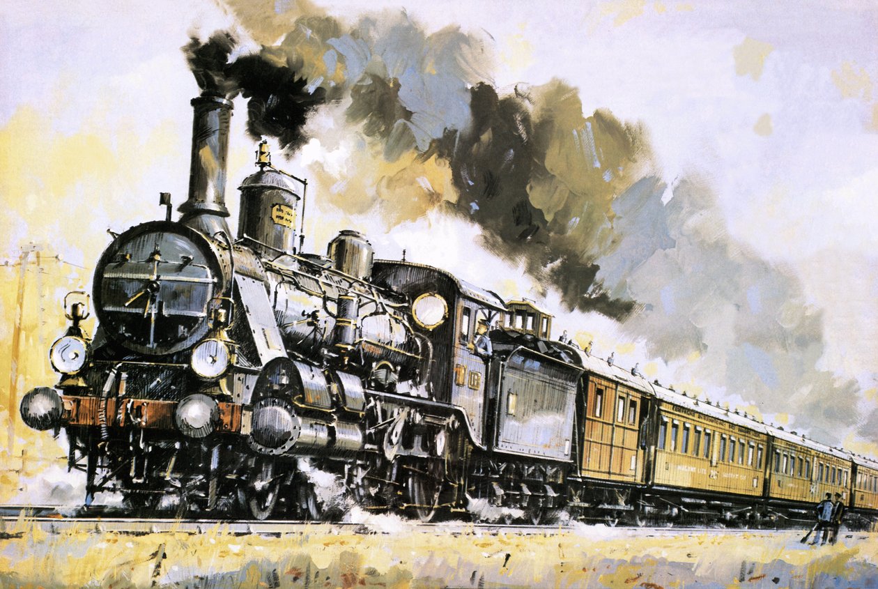 Der Orient-Express, eingeführt 1883 von John S. Smith