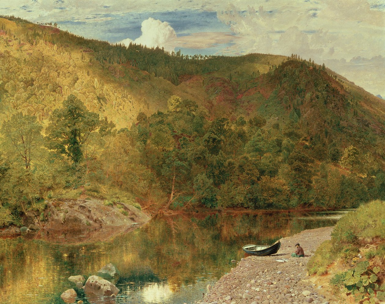 In der Nähe von Dunkeld von John Samuel Raven