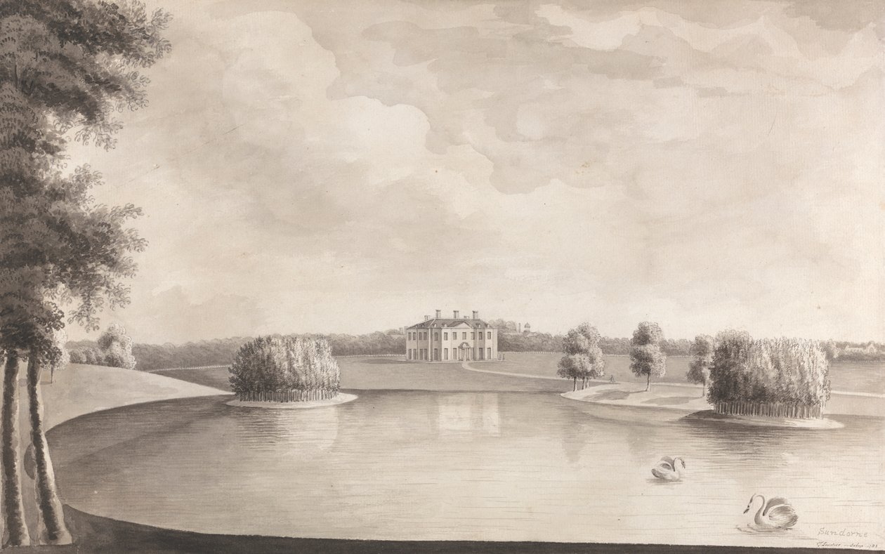 Sundorne Castle, in der Nähe von Shrewsbury, Shropshire von John Sanders