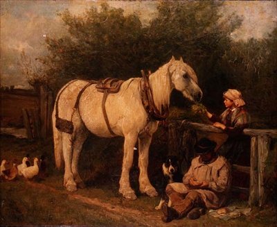 Die Mittagsruhe von John Sargent Noble