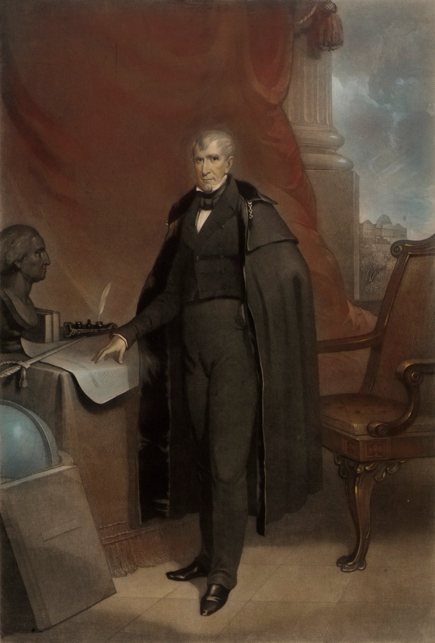 William Henry Harrison von John Sartain