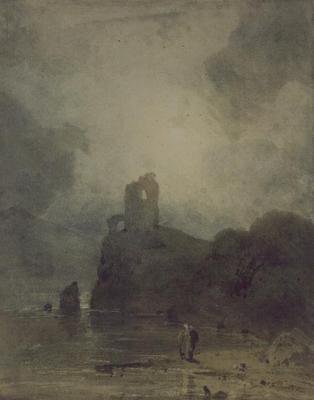 Dolbadern Castle von John Sell Cotman