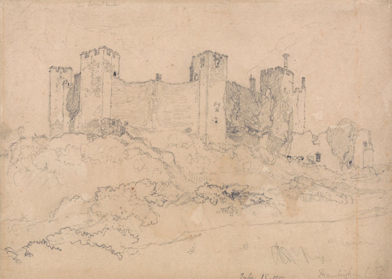 Framlingham Castle, Suffolk von John Sell Cotman