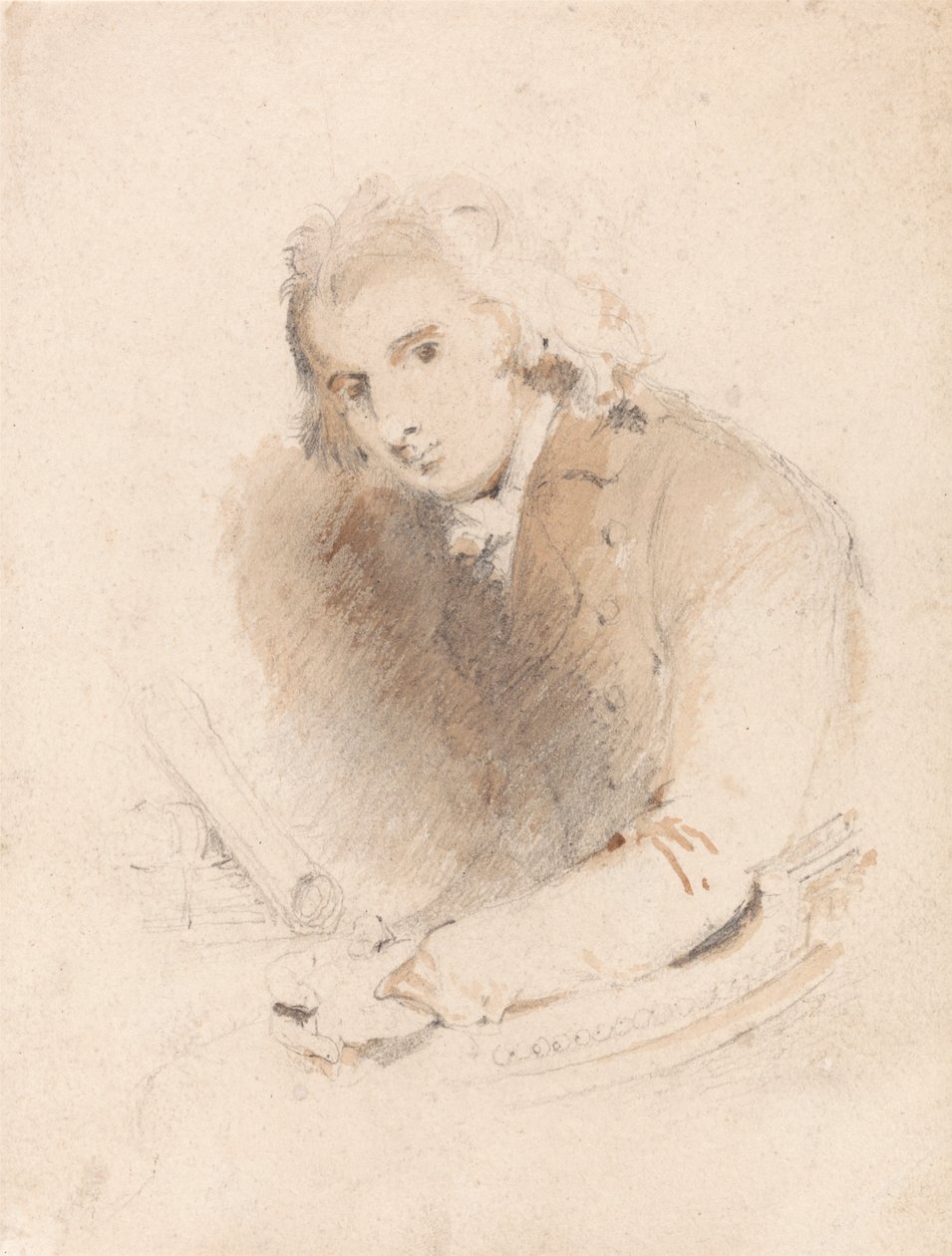 Porträt eines Gelehrten von John Sell Cotman