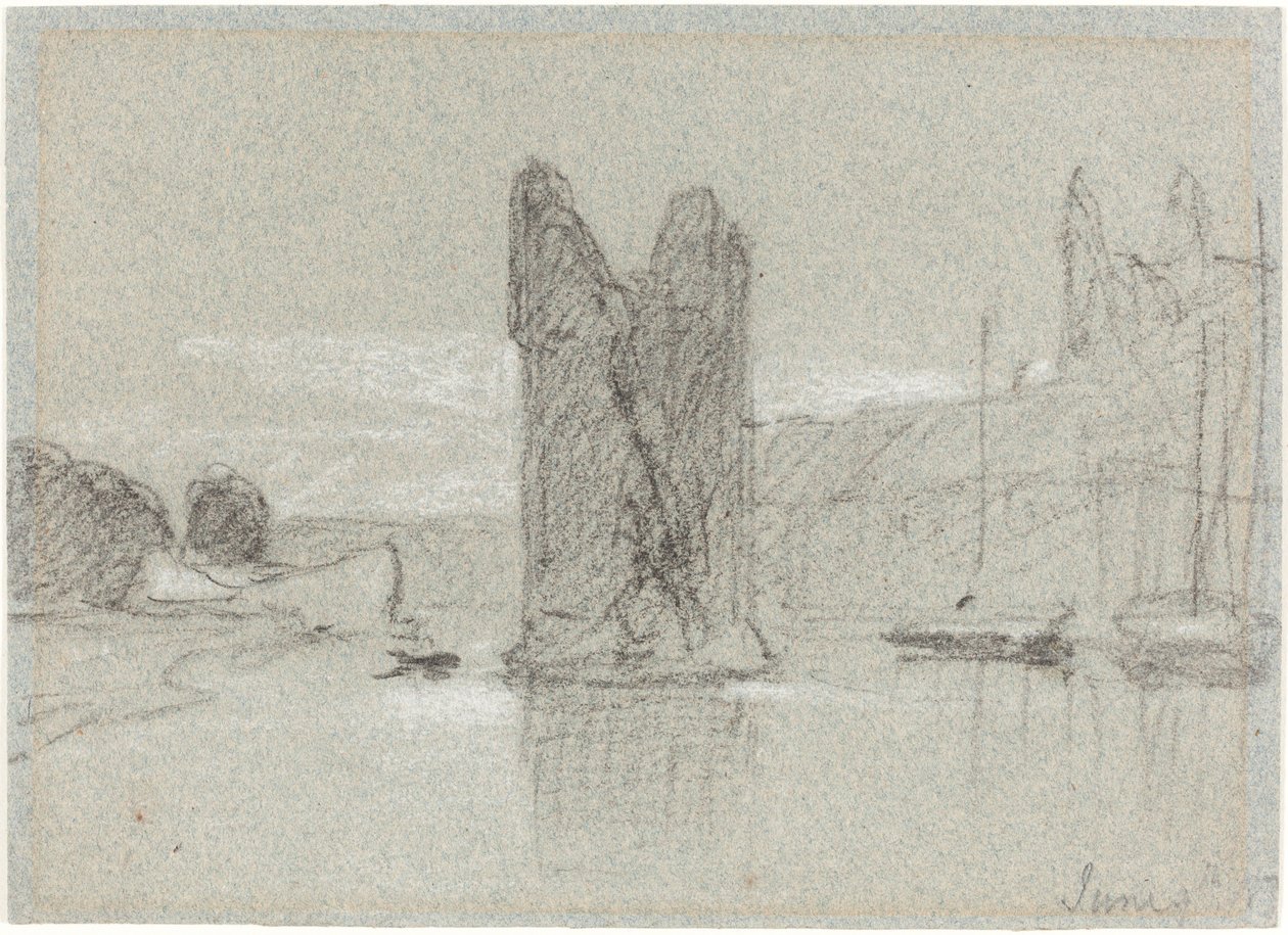Der Teufelsturm von John Sell Cotman