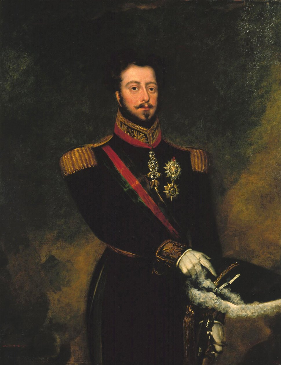 Porträt von D. Pedro, Herzog von Bragança von John Simpson