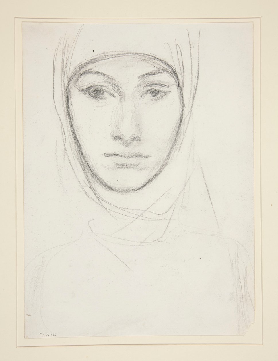 Kopf einer Frau von John Singer Sargent