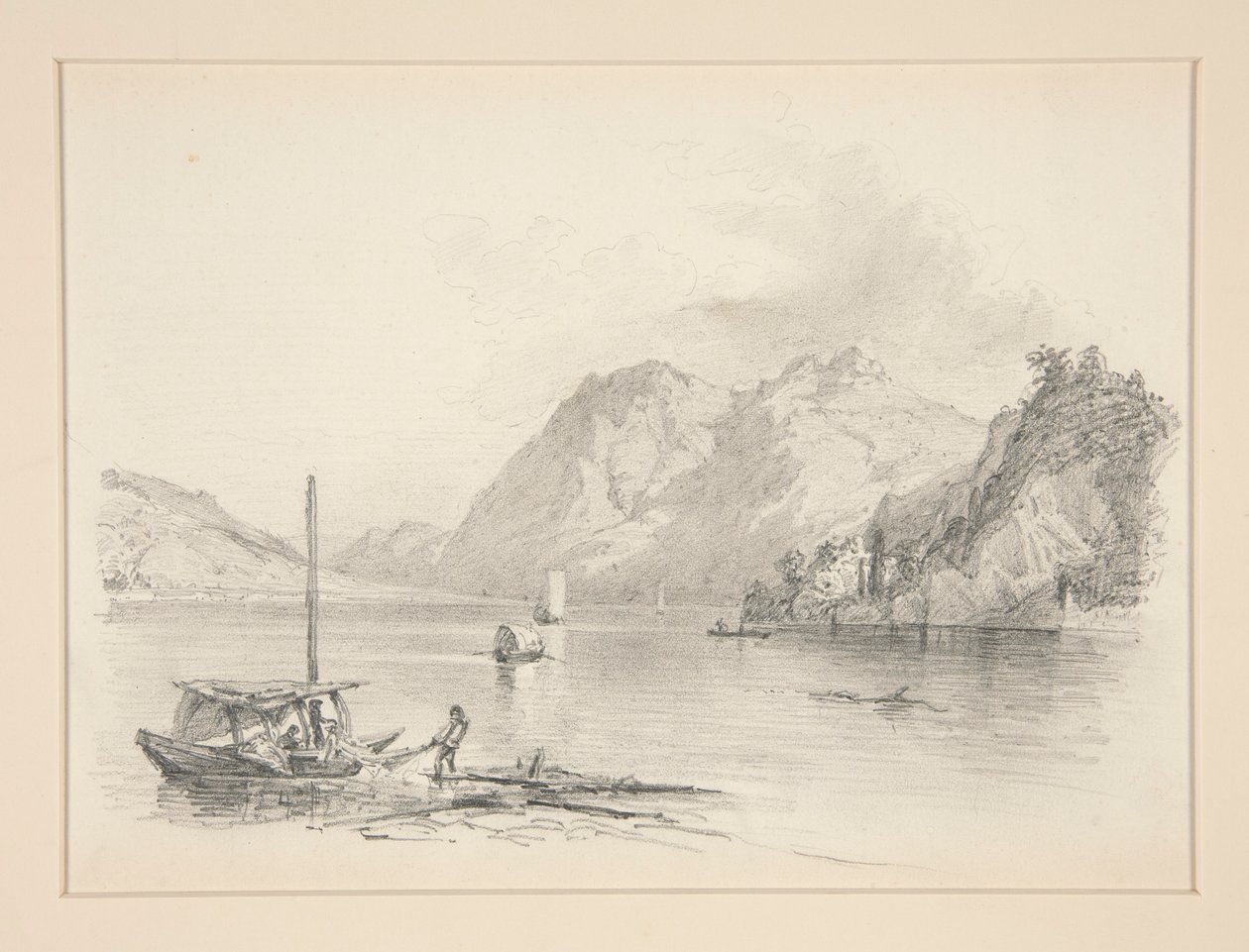 Bergsee von John Singer Sargent