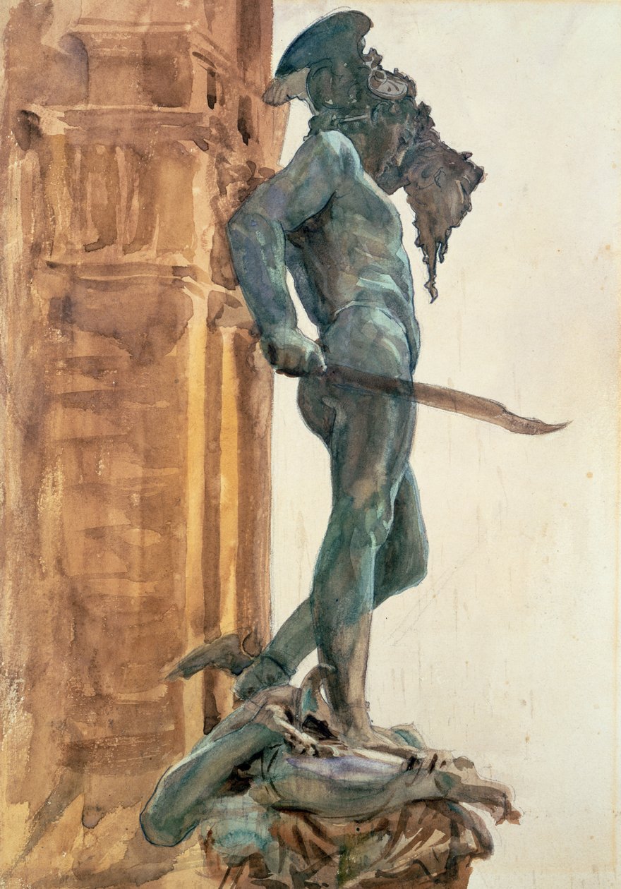 Perseus, Florenz von John Singer Sargent