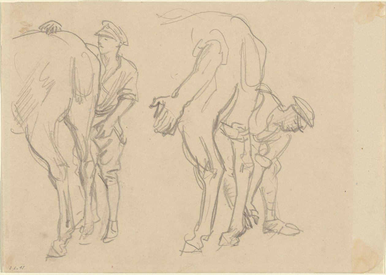Studien für "Scots Grey" von John Singer Sargent