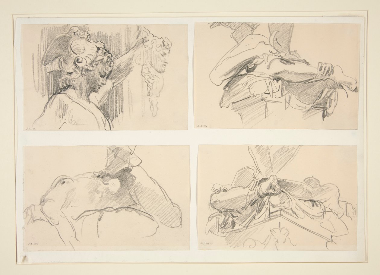 Studien von Cellini von John Singer Sargent