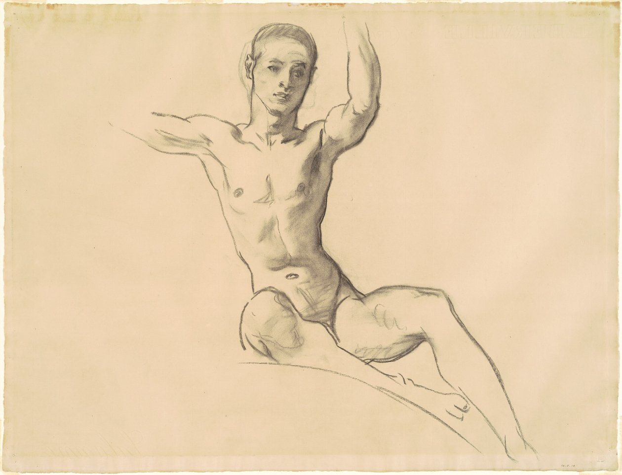 Studie für Figur über 